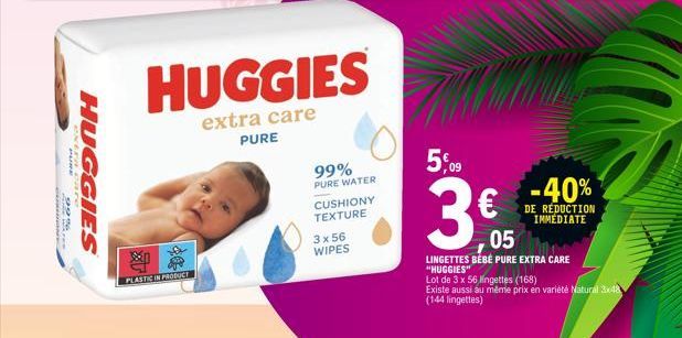 lingettes Huggies