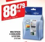 €79  88679  aftsmetyc  multipack 4 couleurs lc3219xl 2157364  bother 