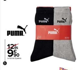 PUMA.  12%  99900  Le lot de 6 pers  puma  PUMA  PUMA 