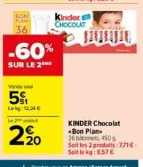 chocolat kinder