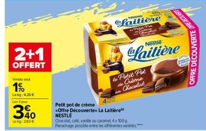 crème chocolat 