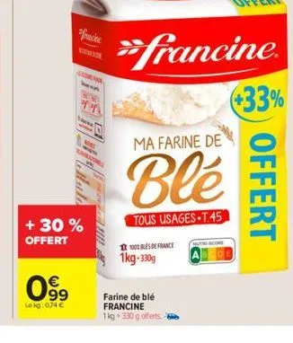 farine de blé 