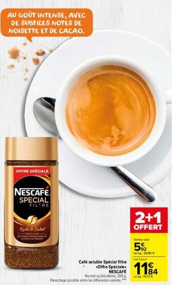 café soluble Nescafé