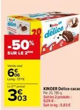 cacao kinder