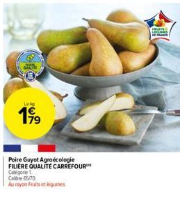 fruits et légumes Carrefour