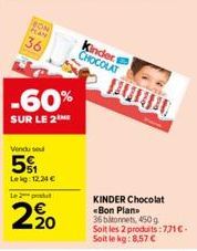 chocolat Kinder