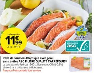 saumon Carrefour