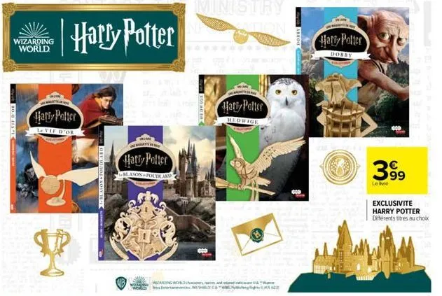 30.0 415/14  wizarding world  harry potter  le vif d'or  blason poudlard  harry potter  harry potter  blason poudlard  zading world rados norm  harry potter  hedwige  and and indicare & we weng  awroo