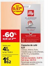 capsules de café Illy