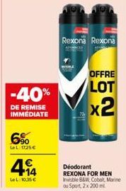 soldes Rexona