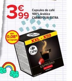 capsules de café Carrefour