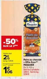 pains au chocolat Pasquier