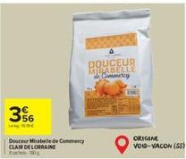 3%  c  Douceur Mirabelle de Commercy CLAIR DE LORRAINE  DOUCEUR MIRABELLE de Commercy  ORIGINE VOID-VACON (55) 