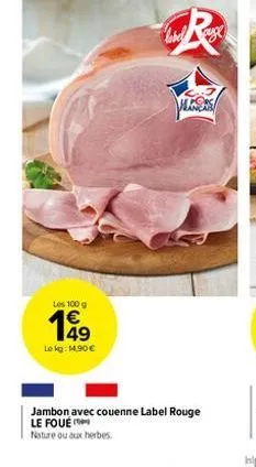 jambon label 5