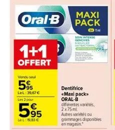 dentifrice oral-b