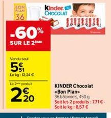 chocolat Kinder