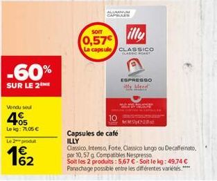 capsules de café Illy