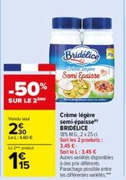 crème Bridélice