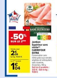 jambon Carrefour