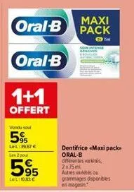 dentifrice oral-b