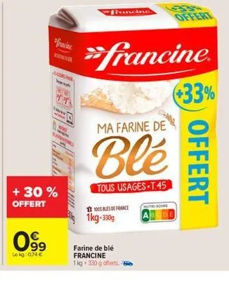 farine de blé 