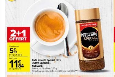 café soluble Nescafé