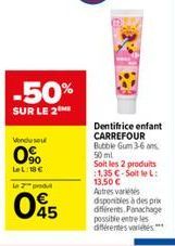 dentifrice Carrefour