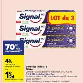 dentifrice Signal