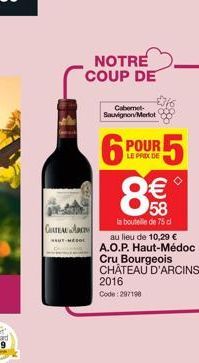 Cabernet Sauvignon Bourgeois