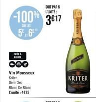 vin mousseux Kriter