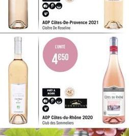 promos Côtes du Rhône