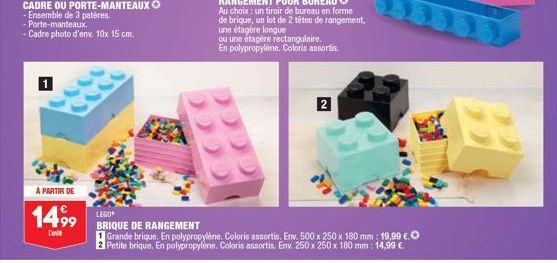 rangement LEGO