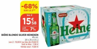 bière blonde Heineken