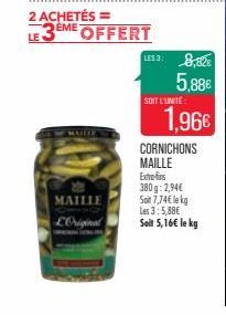 cornichons Maille