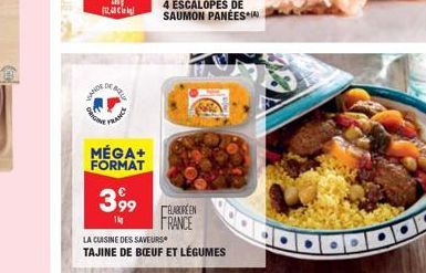 [12  VANDSY  DE BUTIO  ORIGINA  FRANCE  MÉGA+  FORMAT  399  LA CUISINE DES SAVEURS TAJINE DE BŒUF ET LÉGUMES  ELABORÉEN  FRANCE 