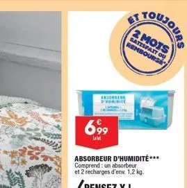 absorbeur d'humidité 