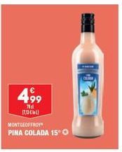 17,0  499  78d  MONTGEOFFROY PINA COLADA 15° O  C 