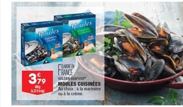 moules Golden Seafood