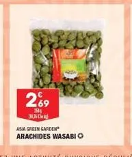 269  250  11876  re  asia green garden arachides wasabi o 
