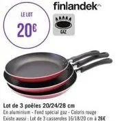 casseroles finlandek