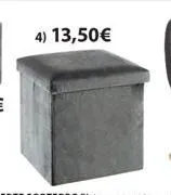 4) 13,50€ 