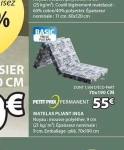 matelas pliant 