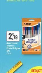 2,79  Assortiment 10 styles Cristal Original  BIC  TTTT  japapapijungog  BIC  Critat Original 