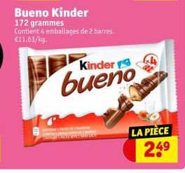 Kinder  bueno  CON GOOFTRETENTOFTEN  1942  LA PIÈCE 24⁹ 