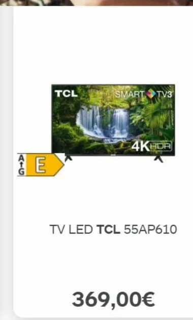 téléviseur tcl