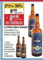 bière blonde oxo