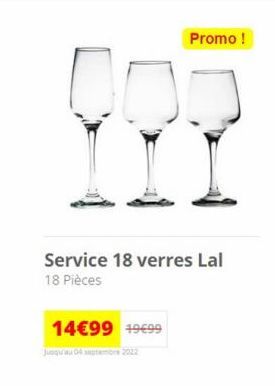 verres Promo