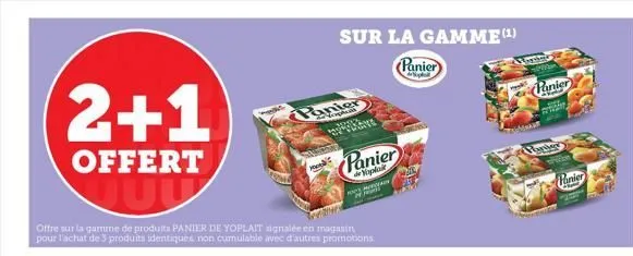 panier yoplait