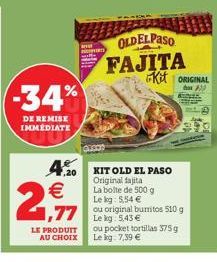 soldes Old El Paso