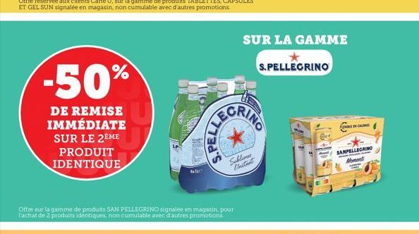 soldes San Pellegrino